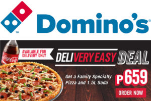New Delivery Easy Deal from Domino’s Pizza Philippines