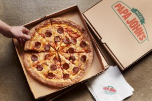 food delivery papa johns pizza
