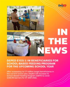DepEd expects 3.1 million students