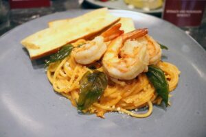 UCC Mentore Shangri-La (Shrimp ala Vodka Spaghetti)