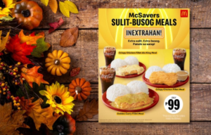 McDonald’s Goes 'EXTRA' With P99 McSavers Sulit-Busog Meals