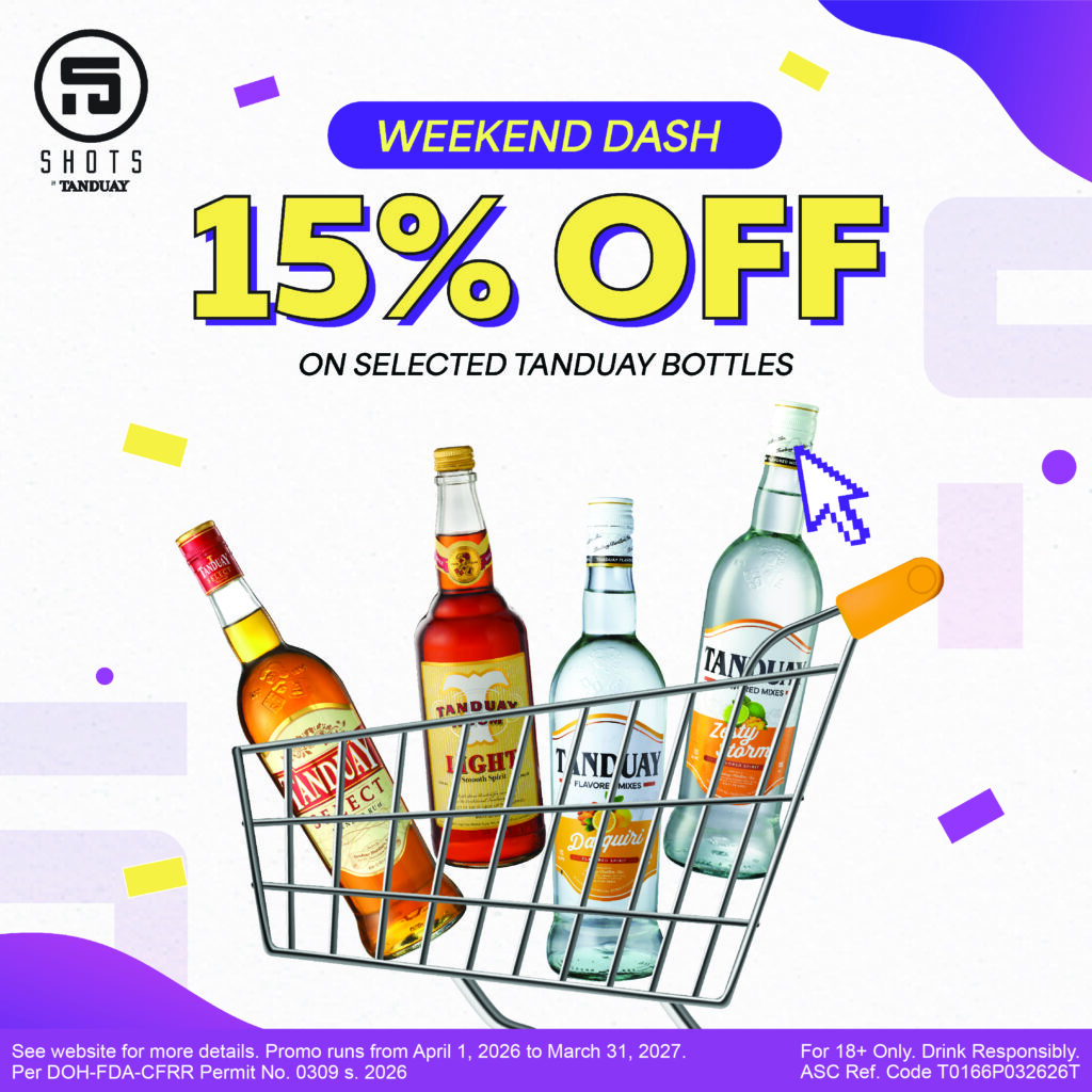 Unlock Exclusive SHOTS.PH Discounts and Bundles on Select Tanduay