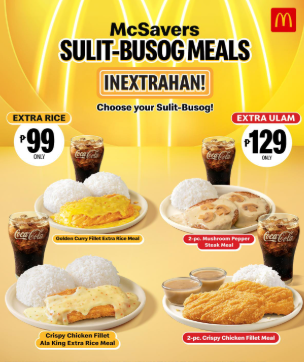 McDonald’s Sulit-Busog Meals Go the Extra Mile, at No Extra Cost
