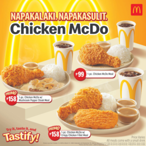 McDonald's gives Filipinos more ways to enjoy the Napakalaki, Napakasulit Chicken McDo with exciting new offers