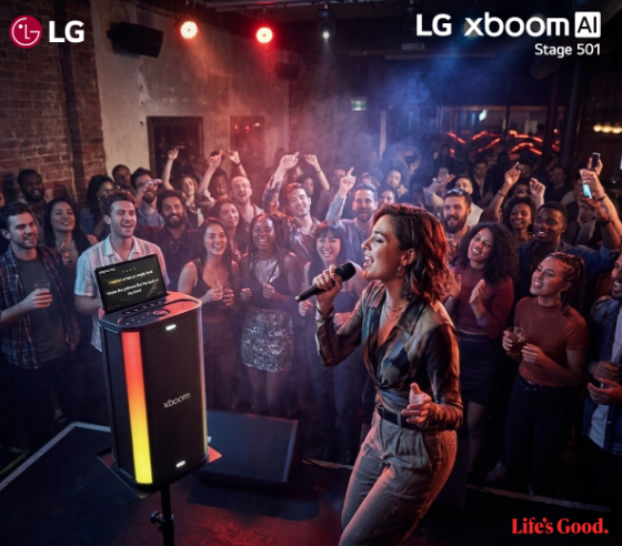 LG xboom Stage 501 Brings Party-Ready Sound to Every Moment