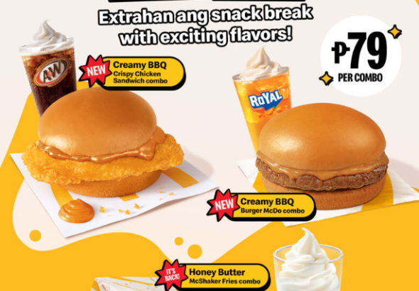 McDonald's Remains Committed to Bringing Exciting Flavors at Affordable Prices with Snack and Match’s New Creamy BBQ and Honey Butter Flavors